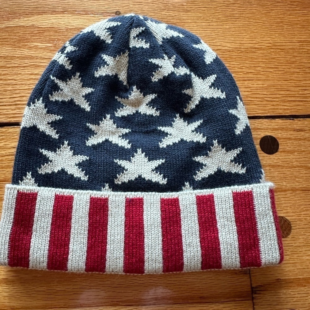 Dorfman Pacific co. Winter hat. American flag!
